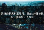 网曝最新黑料王黑料，反差大V细节揭秘让你真相让人瞠目